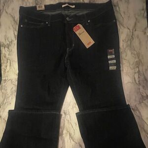 Levi's Women's Dark Blue Boot Cut Jeans